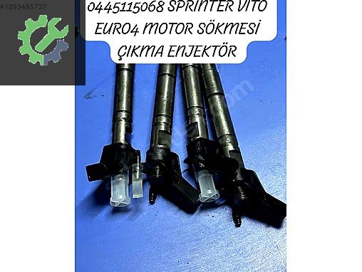 0445115068 SPRİNTER VİTO EURO4 MOTOR SÖKMESİ ENJEKTÖR OM 646