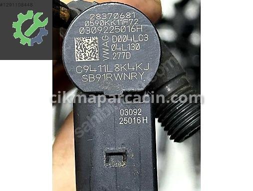 Audi A3 Enjektör 04L130277D çıkma parça