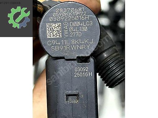 Audi A3 Enjektör Çıkma Parça Kayseri