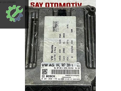 Volkswagen Beetle Motor Beyni Çıkma Parça Kayseri