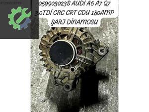 059903023S AUDİ A6 A7 Q7 3.0TDİ CRC CRT CDU 180AMP ŞARJ DİNAMOSU
