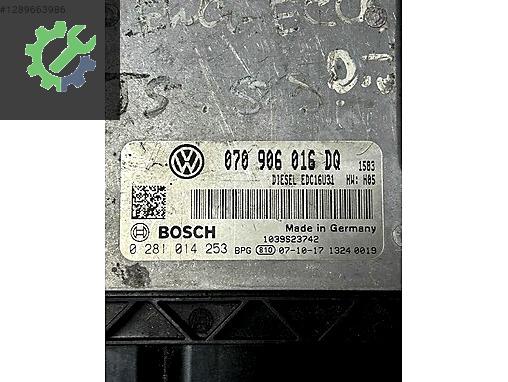 Volkswagen Caravelle Motor Beyni Çıkma Parça Kayseri