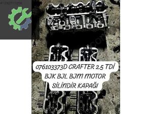 076103373D CRAFTER 2.5 TDİ BJK BJL BJM MOTOR SİLİNDİR KAPAĞI