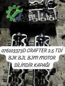 076103373D CRAFTER 2.5 TDİ BJK BJL BJM MOTOR SİLİNDİR KAPAĞI