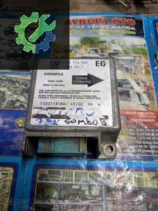 09114587 Corsa B Combo B airbag beyni çıkma orijinal