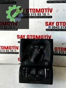09228133 OPEL VECTRA B ÇİFT SİSLİ FAR ANAHTARI ORJ GM (2. Adet)