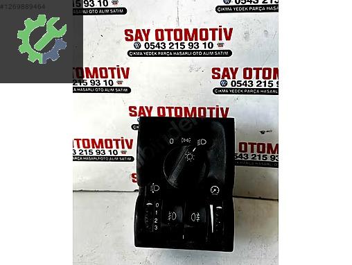 09228133 OPEL VECTRA B ÇİFT SİSLİ FAR ANAHTARI ORJ GM