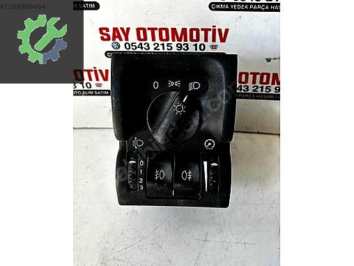 09228133 OPEL VECTRA B ÇİFT SİSLİ FAR ANAHTARI ORJ GM