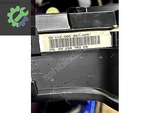 09228753EB OPEL ASTRA G KM SAATİ GÖSTERGE PANELİ
