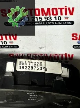 Opel Astra Gösterge Paneli 09228753EB çıkma parça