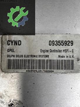 09355929 CYND HFSİ-C OPEL ASTRA G ZAFİRA MOTOR BEYNİ DELPHI