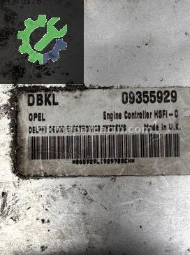 Opel Zafira Motor Beyni 09355929 çıkma parça