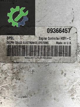 09366457 HFSİ-C OPEL ASTRA G ZAFİRA MOTOR BEYNİ DELPHI