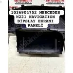 1036904752 MERCEDES W221 GPS NAVIGATION DİPSLAY EKRANI PANELİ