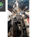 111 kırmızı motor 230E 192 hp mercedes