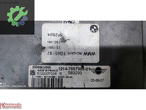 Mini Cooper Beyin 7557395-01 çıkma parça