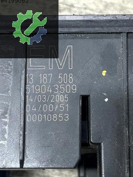 13187508 519043590 EM OPEL VECTRA C SİGORTA KUTUSU TAPLASİ