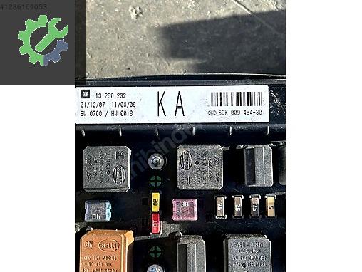 13206754 HB 13250232 KA OPEL ASTRA H SİGORTA TAPLASİ KUTUSU