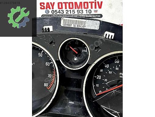 13216687 OPEL ASTRA H GÖSTERGE PANELİ KM SAATİ MİL OTOMATİK