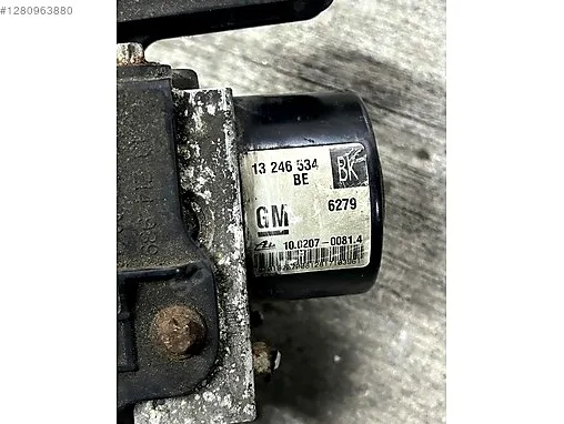 13246534 BE OPEL ASTRA H ABS BEYNİ 13214939 ABS BRAKETİ