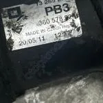 13265273 360578920 OPEL ASTRA J TURBO BORUSU TURBO HORTUMU