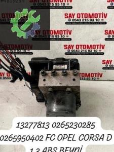 13277813 0265230285 0265950402 FC OPEL CORSA D 1.3 ABS BEYNİ (2. Adet)