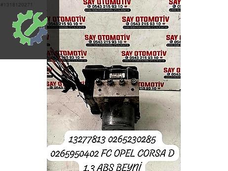 Opel Corsa ABS Beyni çıkma parça
