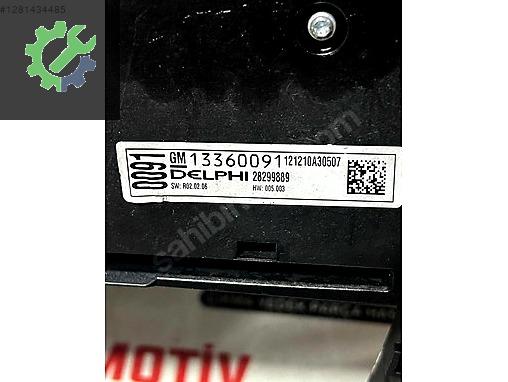 13360091 22924493 OPEL ASTRA J TEYP RADYO JOİSTİK SES TUŞ TAKIMI