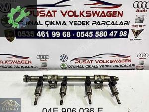 1.4TSİ CHP MOTOR ÇIKMA TAKIM ENJEKTÖR 04E 906 036 E OEM KODLU