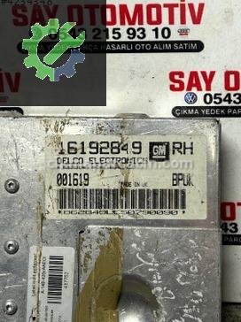 Opel Corsa Motor Beyni 16192849RH çıkma parça