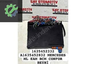 1635452332 A1635452832 MERCEDES W163 ML EAM BCM CONFOR BEYNİ
