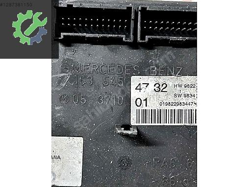 1635454732 MERCEDES W163 ML320 430 CONFOR CONTROL MODÜLÜ BEYNİ