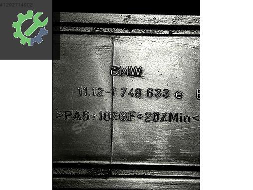 1748633E 1710781B BMW M52B20 X5 E38 E39 E46 AKUSTİK SÜS KAPAK