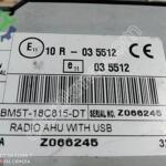 1790 FORD FOCUS FİESTA CD ÇALAR BM5T-18C815-DT, 10 R – 03 55