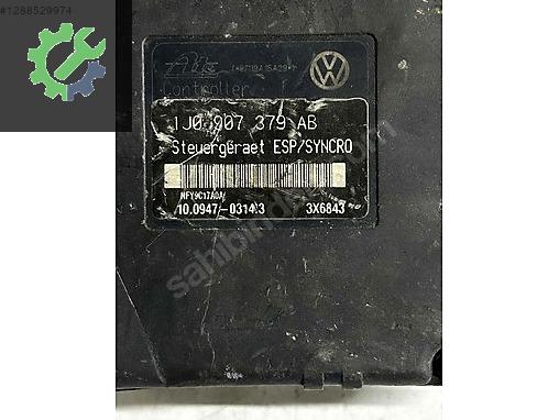 1J0907379AB 1J0614517B SYNCRO GOLF4 BORA A3 4 MOTİON ABS BEYNİ