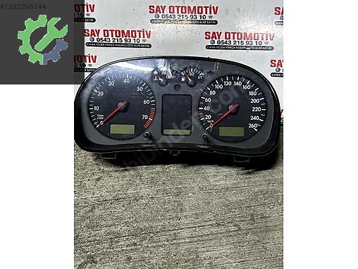 1J0919860E GOLF4 BORA BENZİNLİ OTOMATİK GÖSTERGE PANELİ KM SAATİ