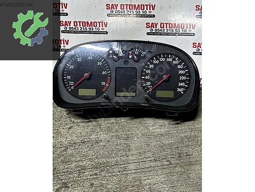 1J0919860E GOLF4 BORA BENZİNLİ OTOMATİK GÖSTERGE PANELİ KM SAATİ