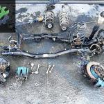 1K0505315BA, Audi A3/S3 VW Golf V ve Plus, Touran arka dingil