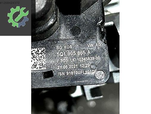 1K0905851 AUDİ A3 TİGUAN KONTAK ANAHTAR YUVASI TERMİK 5Q1905865A