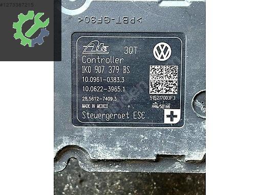 1K0907379BS 1K0614517EG GOLF JETTA LEON OCTAVİA ABS BEYNİ