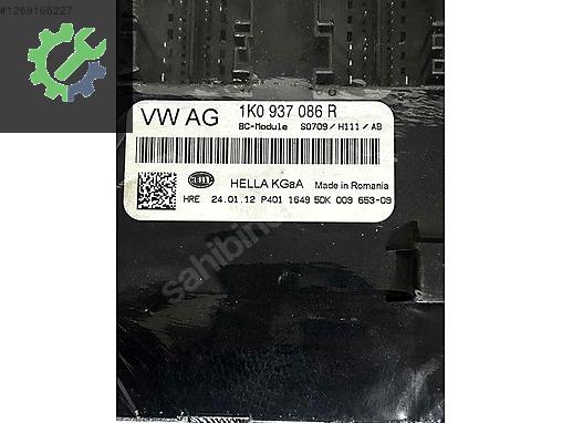 1K0937086R GOLF JETTA YETİ OCTAVİA BCM SAM BEYNİ CONFOR MODÜLÜ