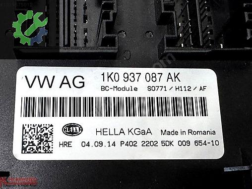 Volkswagen Passat Beyin 1K0937087AK çıkma parça