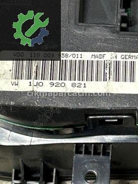 Volkswagen Bora Gösterge Paneli 1J0920821 çıkma parça