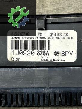 1J0920862A GOLF4 BORA GÖSTERGE PANELİ KM SAATİ 260 KADRAN