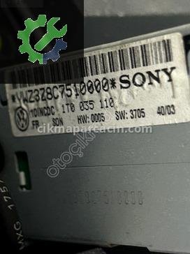 Volkswagen Touran Cd Changer 1T0035110 çıkma parça
