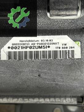1T0880201A 1T0880204 TOURAN DİREKSİYON YOLCU TAVAN AİRBAG TAKIMI