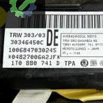 1T0880741D 1T0880742D TOURAN SAG SOL TAVAN AİRBAG HAVA YASTIĞI