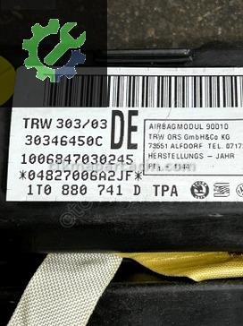 Volkswagen Touran Tavan Airbag 1T0880741D çıkma parça