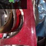 2000 Volvo S40 sol ön çamurluk çıkma