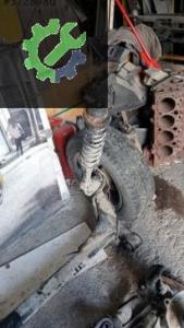 2001 Polo sol arka amortisör çıkma